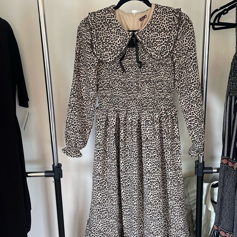 Udel cheetah print dress